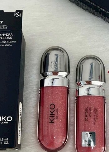 1 adet KIKO Milano 3D Hydra Parlak Pembe Ruj