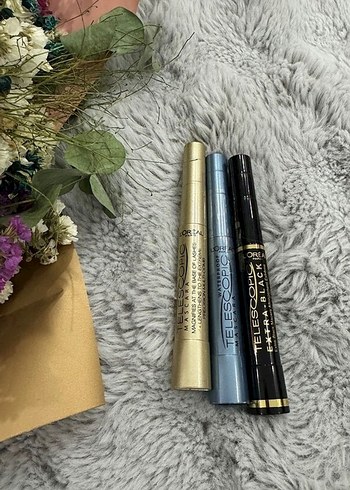 kiko gloss ruj 17 no ve L'Oréal teleskopik maskara