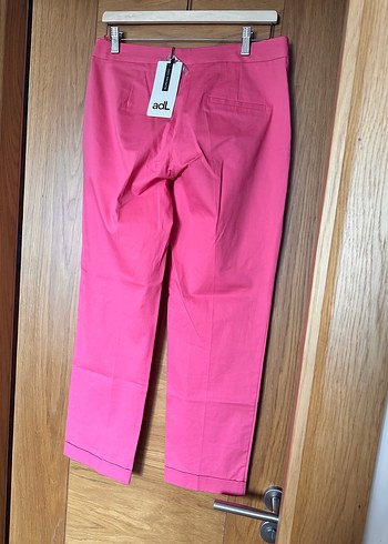 Pembe Kadın Regular Fit Kumaş Pantolon - Görsel 3