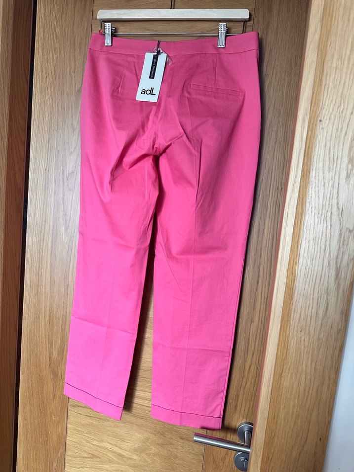 Pembe Kadın Regular Fit Kumaş Pantolon - Görsel 3