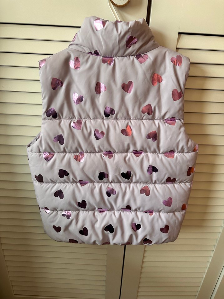 H&M Kız Çocuk Kalp Desenli Yelek - Görsel 2
