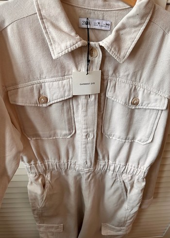 Zara Fitilli kız çocuk tulum - Görsel 2