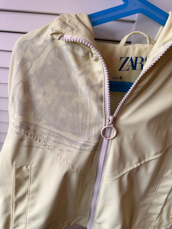 Zara kız çocuk yağmurluk - Görsel 5