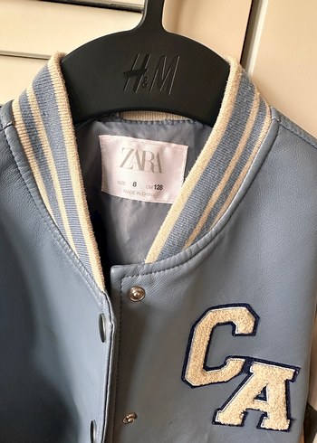 Zara kız kolej deri ceket - Görsel 3