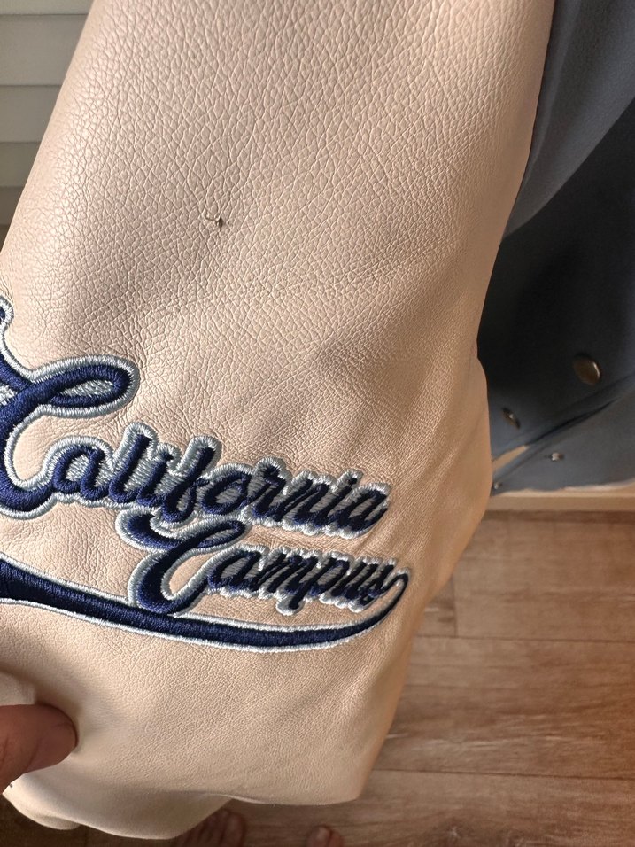 Zara kız kolej deri ceket - Görsel 5