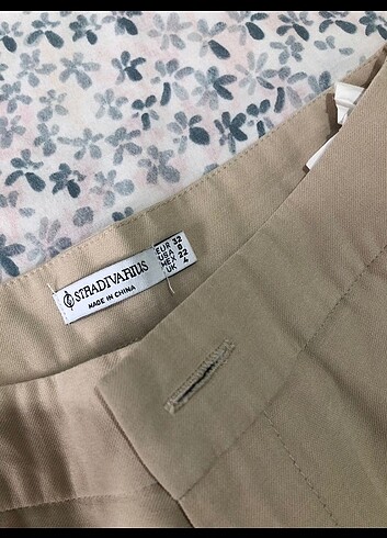 32 Beden kahverengi Renk Stradivarius kadın pantalon
