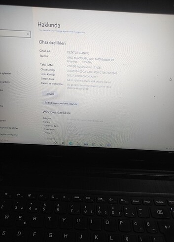 Beden Lenovo bilgisayar