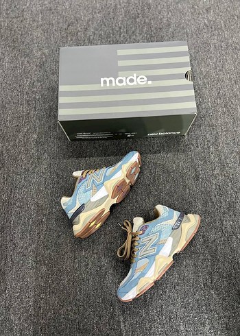 37 Beden New Balance 9060 Bodega Mavi Bağcıklı Kadın Spor Ayakkabı