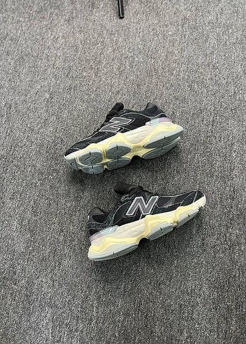 New Balance 9060 Gri Desenli Kadın Platform Spor Ayakkabı