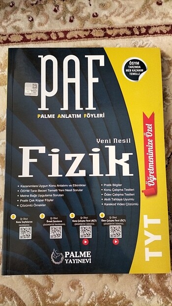 Palme Anlatım Föyü TYT Fizik