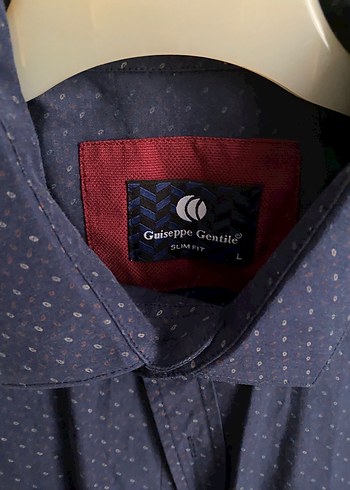 Erkek Lacivert Uzun Kollu Düğmeli Gömlek - Görsel 3