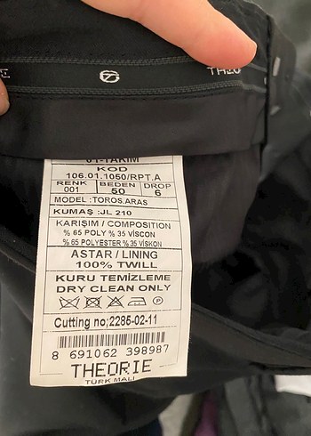 Erkek Siyah Düğmeli Klasik Ceket - Görsel 6