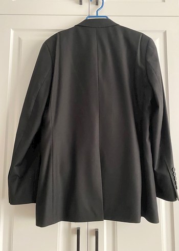 Erkek Siyah Düğmeli Klasik Ceket - Görsel 4