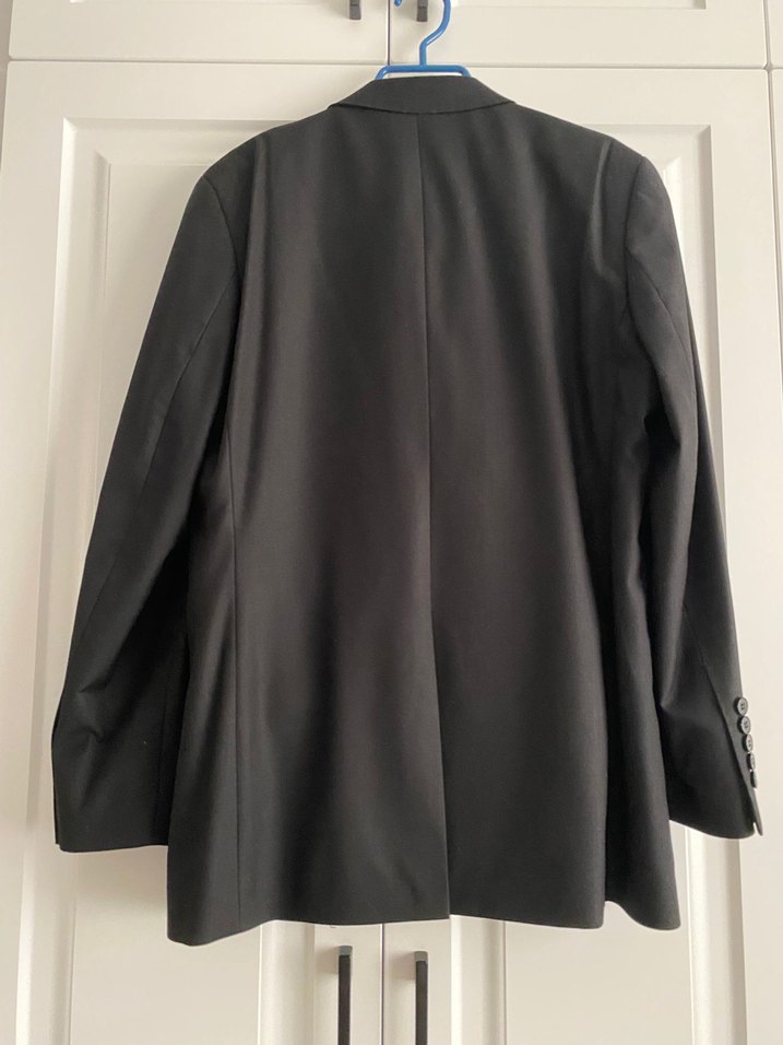 Erkek Siyah Düğmeli Klasik Ceket - Görsel 4