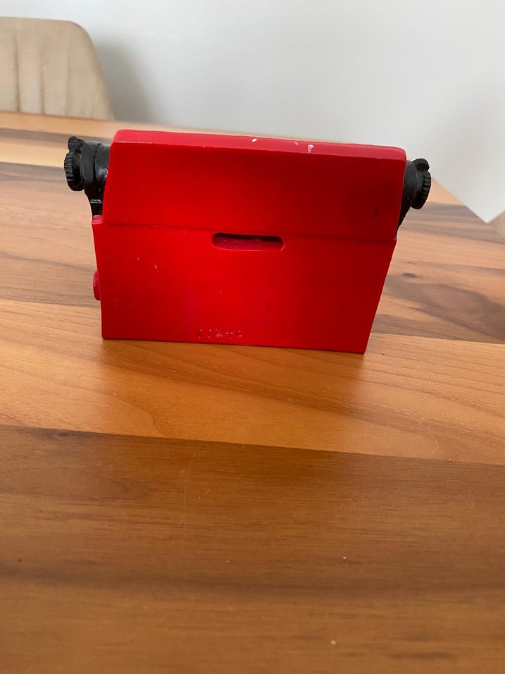 VİNTAGE DAKTİLO GÖRÜNÜMLÜ KUMBARA - Görsel 3