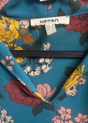 Çiçek Desenli Uzun Bohem Elbise - Görsel 5