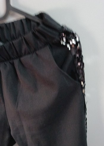 siyah pullu takım - Görsel 6