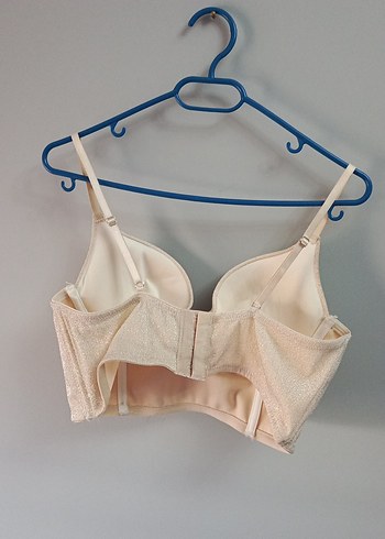 Straplez Bej Mini Bustiyer - Görsel 5