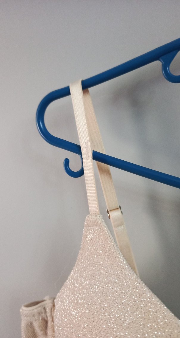 Straplez Bej Mini Bustiyer - Görsel 3