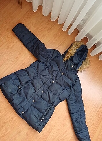 Lacivert Şişme Mont