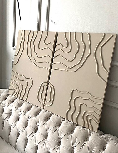 Dokulu tablo Pinterest