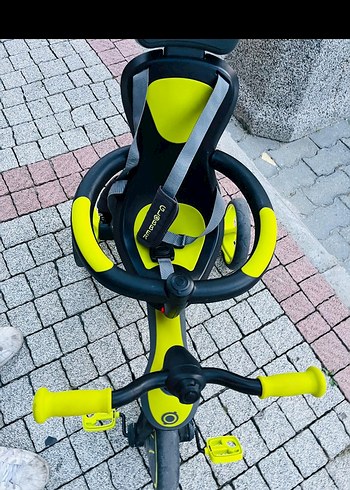 yeşil renk globber marka 3 teker biisklet - Görsel 5