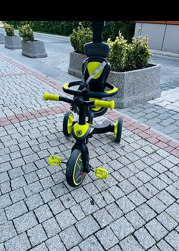 yeşil renk globber marka 3 teker biisklet - Görsel 2