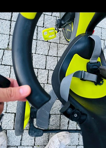 yeşil renk globber marka 3 teker biisklet - Görsel 7