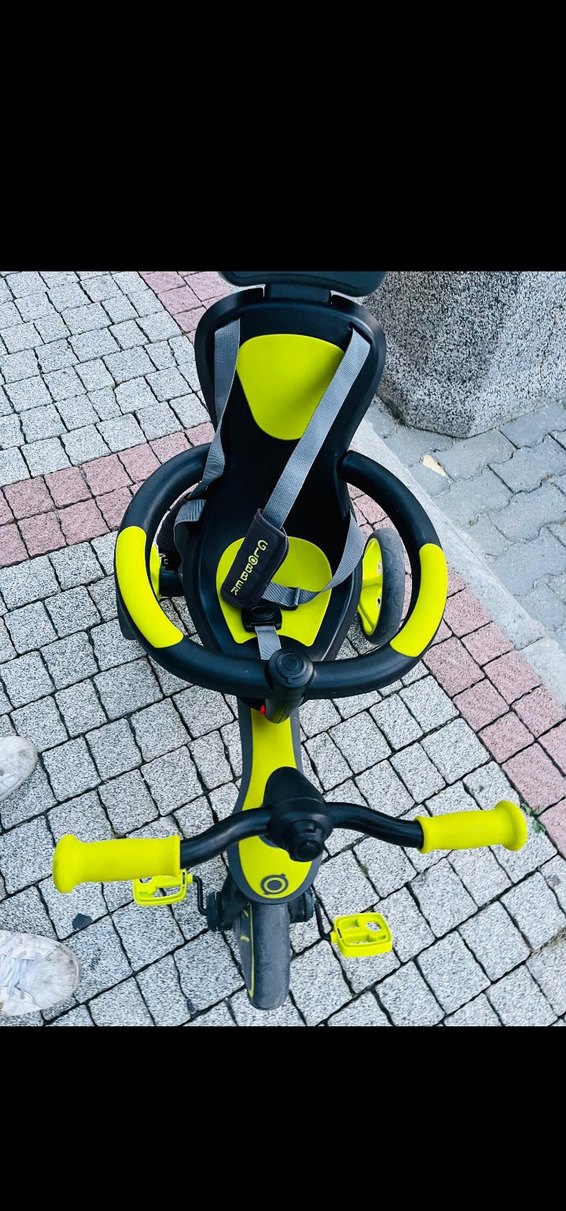 yeşil renk globber marka 3 teker biisklet - Görsel 5