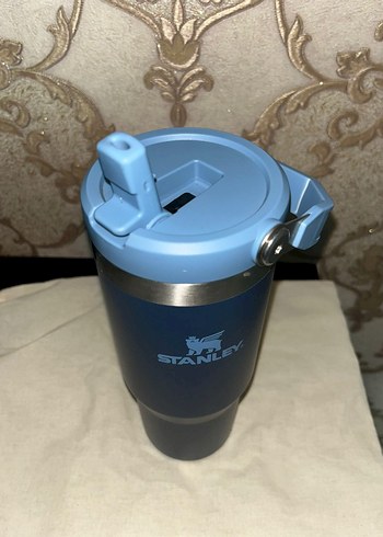 Stanley Mavi büyük Termos Şişesi - Görsel 3