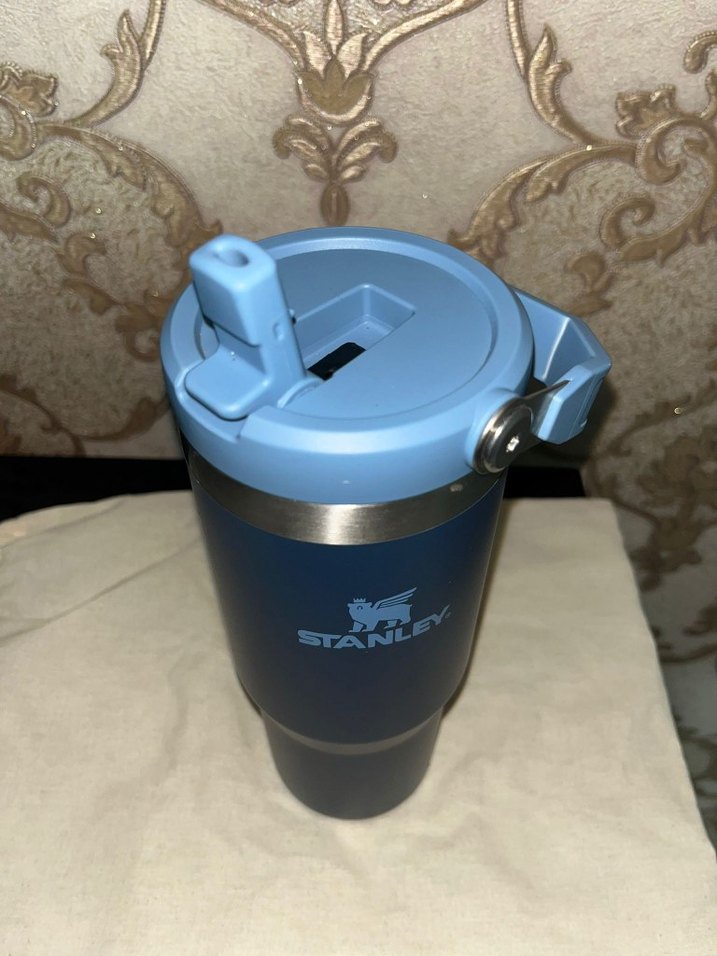 Stanley Mavi büyük Termos Şişesi - Görsel 3