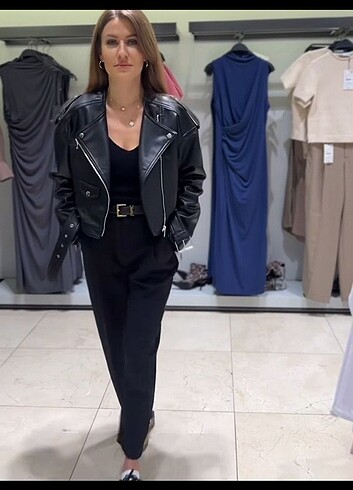 Zara Zara deri ceket