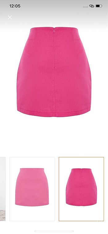m Beden Trendyolmilla keten pembe etek