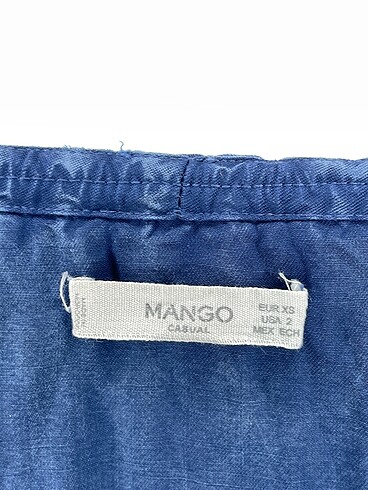 xs Beden mavi Renk Mango Kısa Elbise %70 İndirimli.
