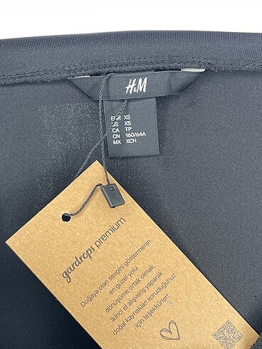 xs Beden siyah Renk H&M Mini Etek %70 İndirimli.