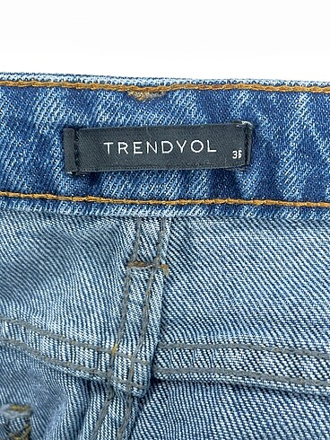 36 Beden mavi Renk Trendyol & Milla Mini Şort %70 İndirimli.