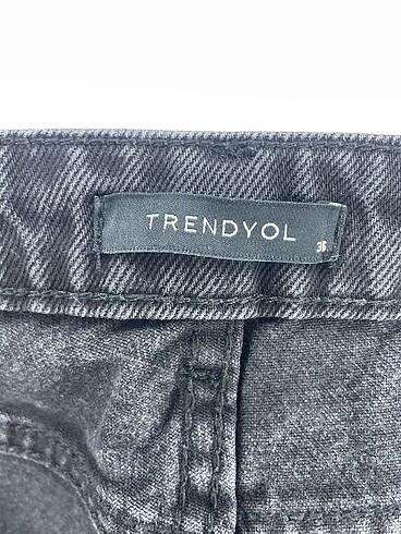 36 Beden gri Renk Trendyol & Milla Jean / Kot %70 İndirimli.