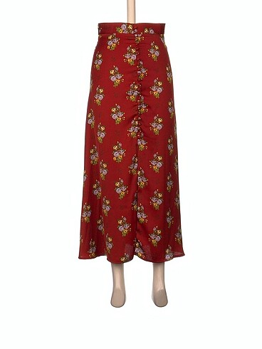 Zara Midi Etek %70 İndirimli.