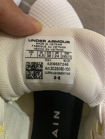 UNDER ARMOUR AYAKKABI ( orjinal ) - Görsel 6