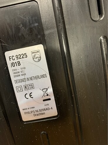 Phılıps elektirik süpürgesi - Görsel 3