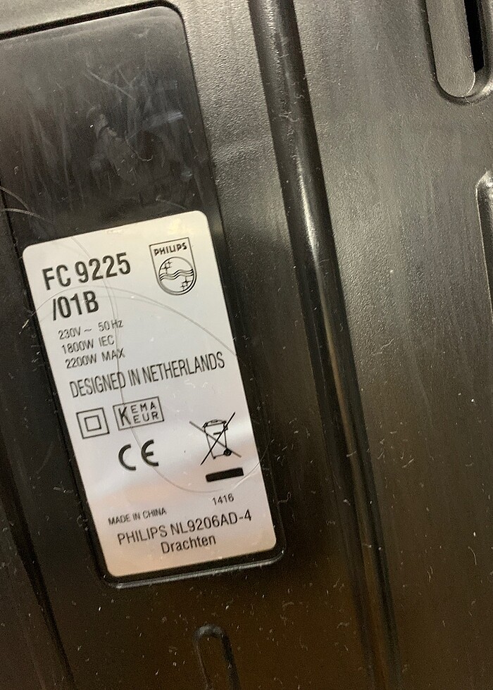 Phılıps elektirik süpürgesi - Görsel 3