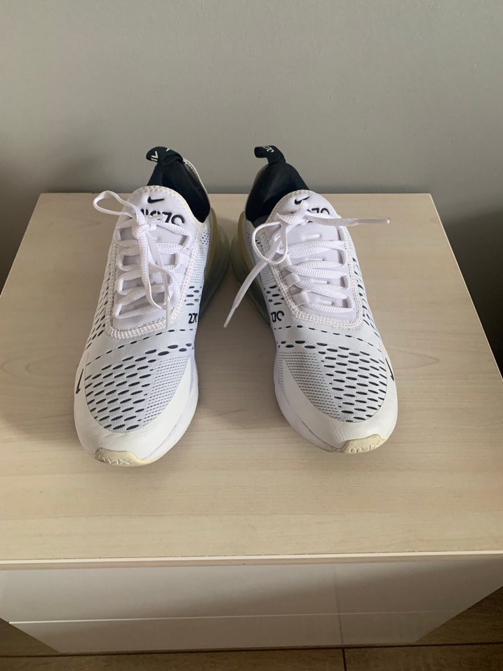 Beyaz Platform Topuklu Kadın Spor Ayakkabı - Görsel 3