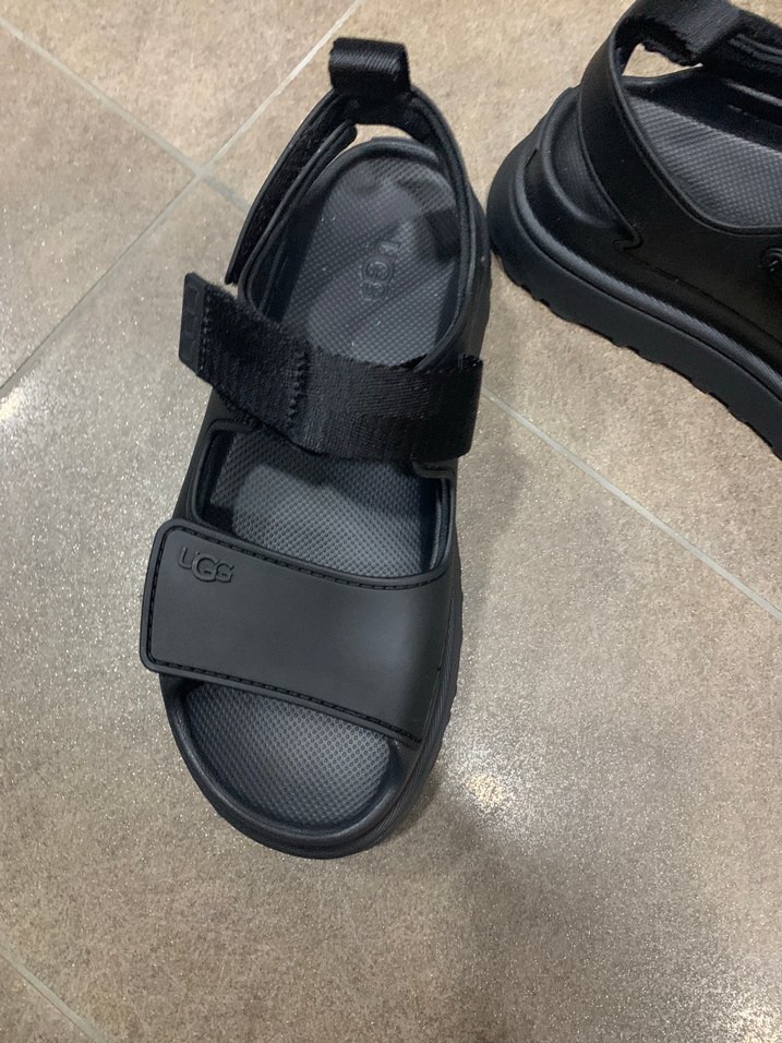 UGG Siyah Platform Topuklu Kadın Sandalet. - Görsel 2