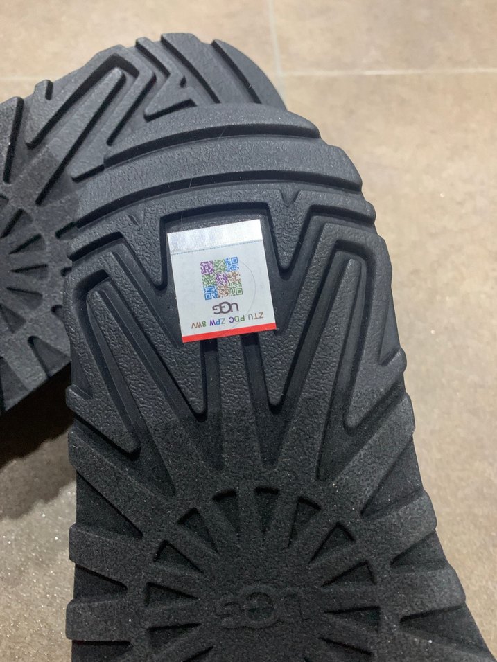 UGG Siyah Platform Topuklu Kadın Sandalet. - Görsel 4