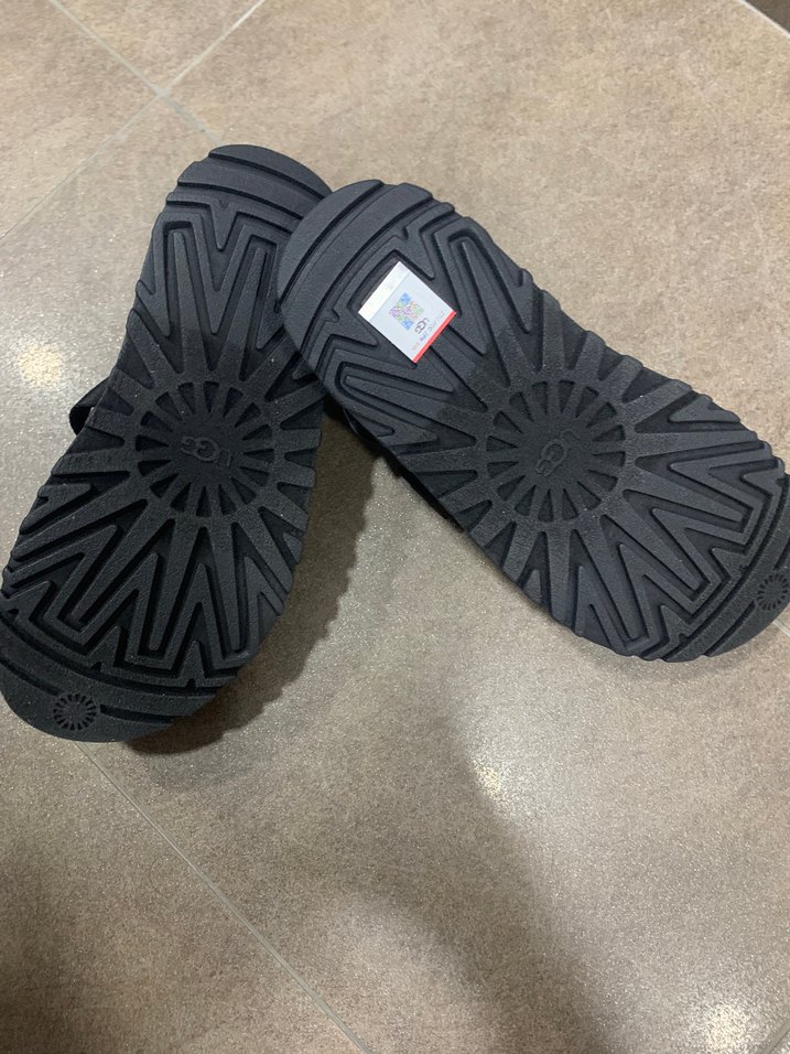 UGG Siyah Platform Topuklu Kadın Sandalet. - Görsel 3