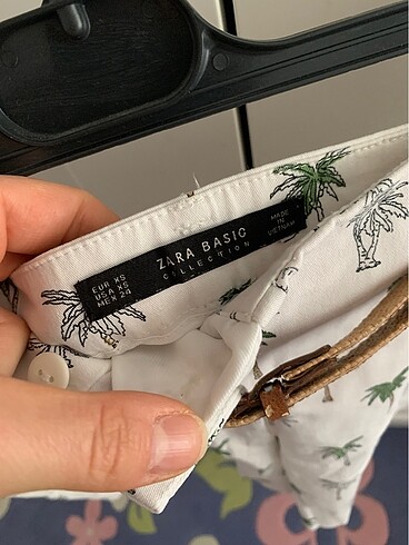 Zara Zara Kemerli Short