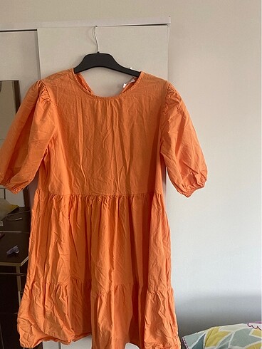 Koton turuncu elbise