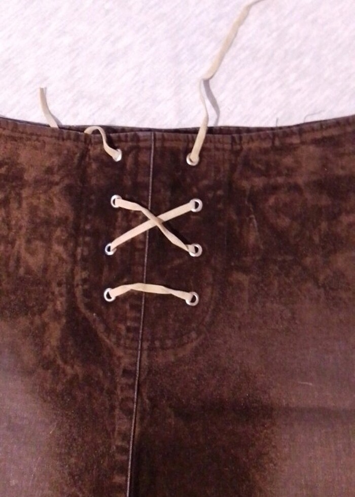 Süet etek - Görsel 3