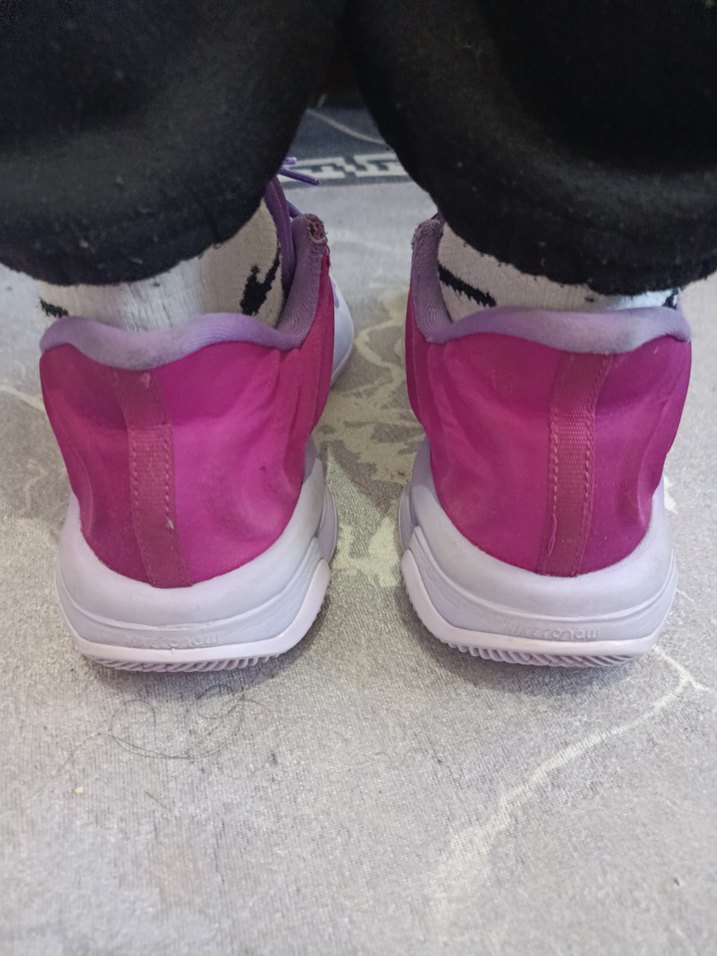 Mor Bağcıklı Basketbol Ayakkabısı - Görsel 4