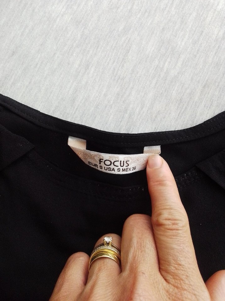 Siyah Kolsuz  Bluz - Görsel 2